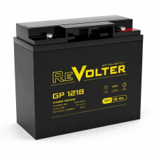 ReVolter GP 1218. Аккумулятор герметичный свинцово-кислотный. ReVolter