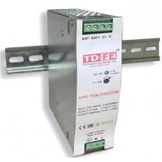 UPS 75W/24V/DIN. Блок бесперебойного питания. FARADAY