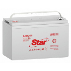 STAR DJM12100. Аккумулятор герметичный свинцово-кислотный. STAR