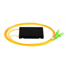 NMF-SPP1X2A1-SCA-B. Сплиттер планарный 1х2, 9/125мкм, SC/APC, 2 мм. NIKOMAX ESSENTIAL