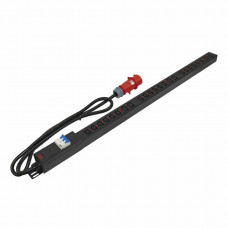 PDU-32AVMS24-18C3-6C9-3P верт.разм.18xC13 6xC19 с сет.мониторин.3х32A EN 60309 2м. Блок розеток. POWERCOM PDU-32AVMS24-18C3-6C9-3P верт.разм.18xC13 6xC19 с сет.мониторин.3х32A EN 60309 2м. Блок розеток. POWERCOM