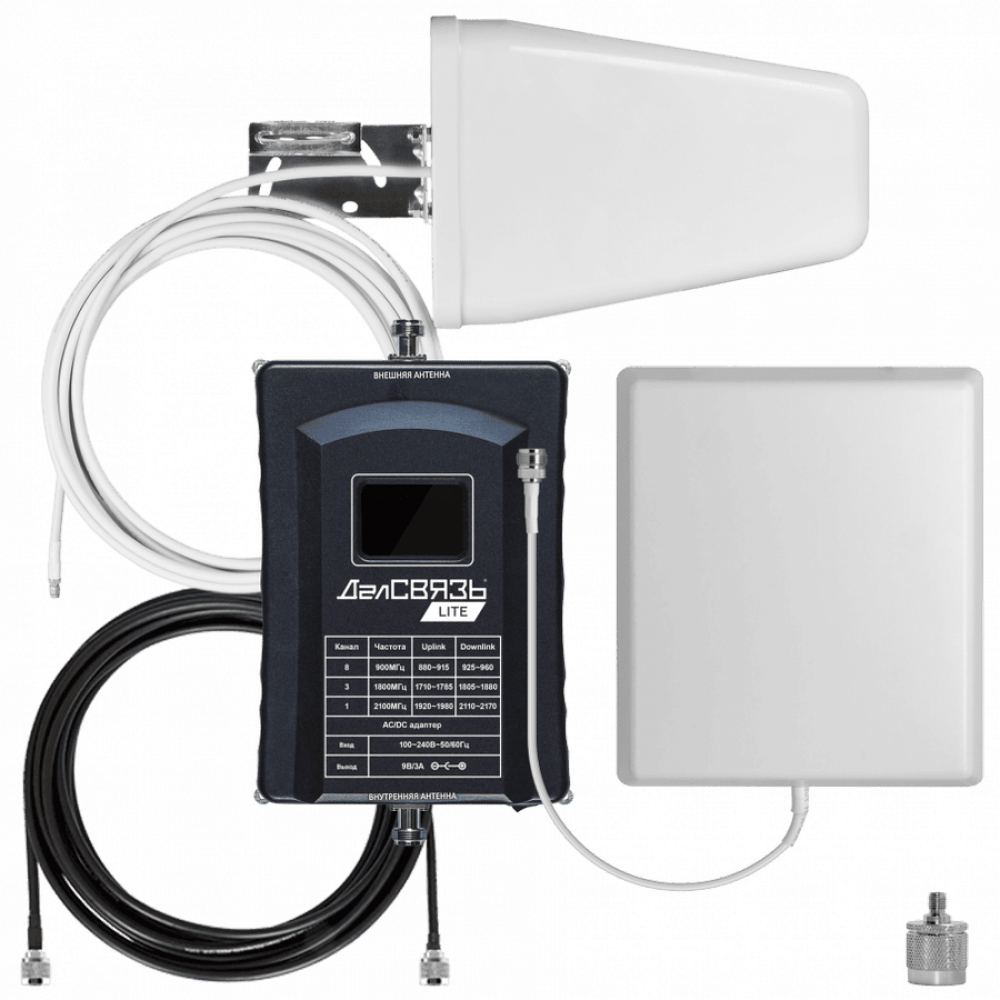 DS-LT-900/1800/2100-23C2. Комплект усиления сотовой связи. Далсвязь