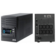 Smart King Pro+ SPT-1000-II LCD 800Вт 1000ВА черный. Источник бесперебойного питания. POWERCOM