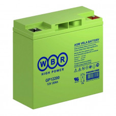 WBR GP12200. Аккумулятор герметичный свинцово-кислотный. WBR
