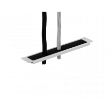 BE 0501.700 (8346s). Щеточный кабельный ввод для шкафов WP, SL, MR. SYSMATRIX