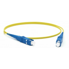 FC-S2-9-SC/UR-SC/UR-H-1M-LSZH-YL. Патч-корд волоконно-оптический одномодовый. Hyperline
