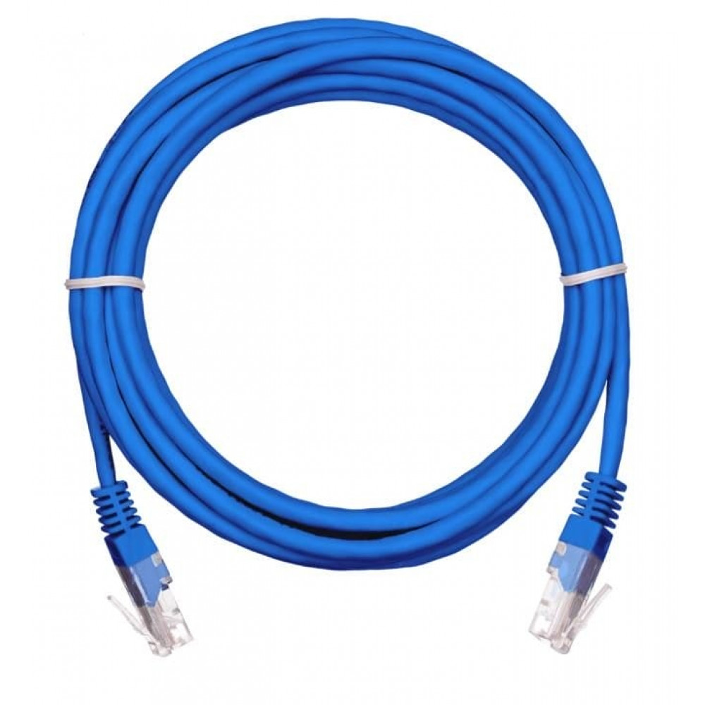 EC-PC4UD55B-BC-PVC-020-BL-10 (10шт). Патч-корд медный. NETLAN
