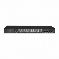 TR-NS24284C-400-24PoE v2. Коммутатор с PoE. Trassir