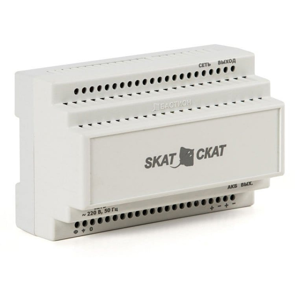SKAT-12-6.0DIN (586). Источник вторичного электропитания резервированный. Бастион