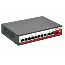 SR-PS0821GBL. Коммутатор с питанием по PoE. SarmatT