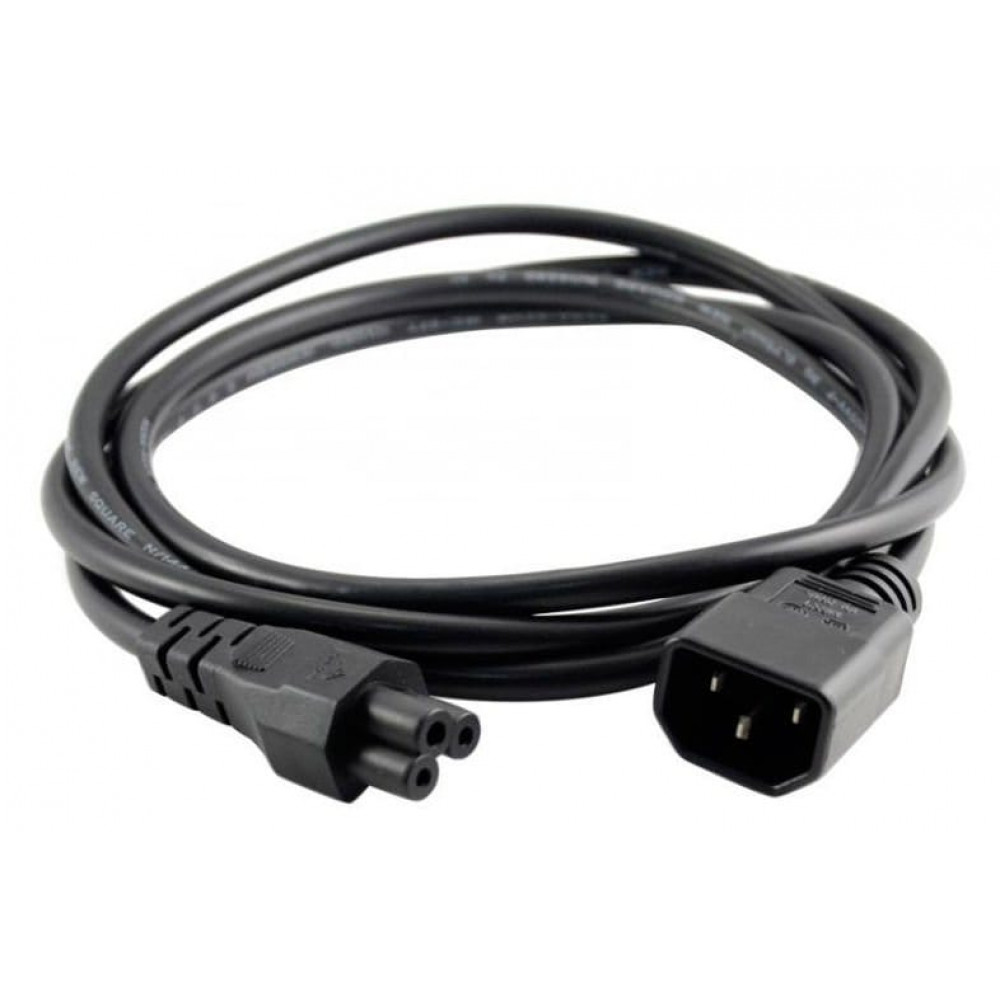 Cable IEC 320 C14 to C5. Кабель IEC 320 C14-C5. POWERCOM