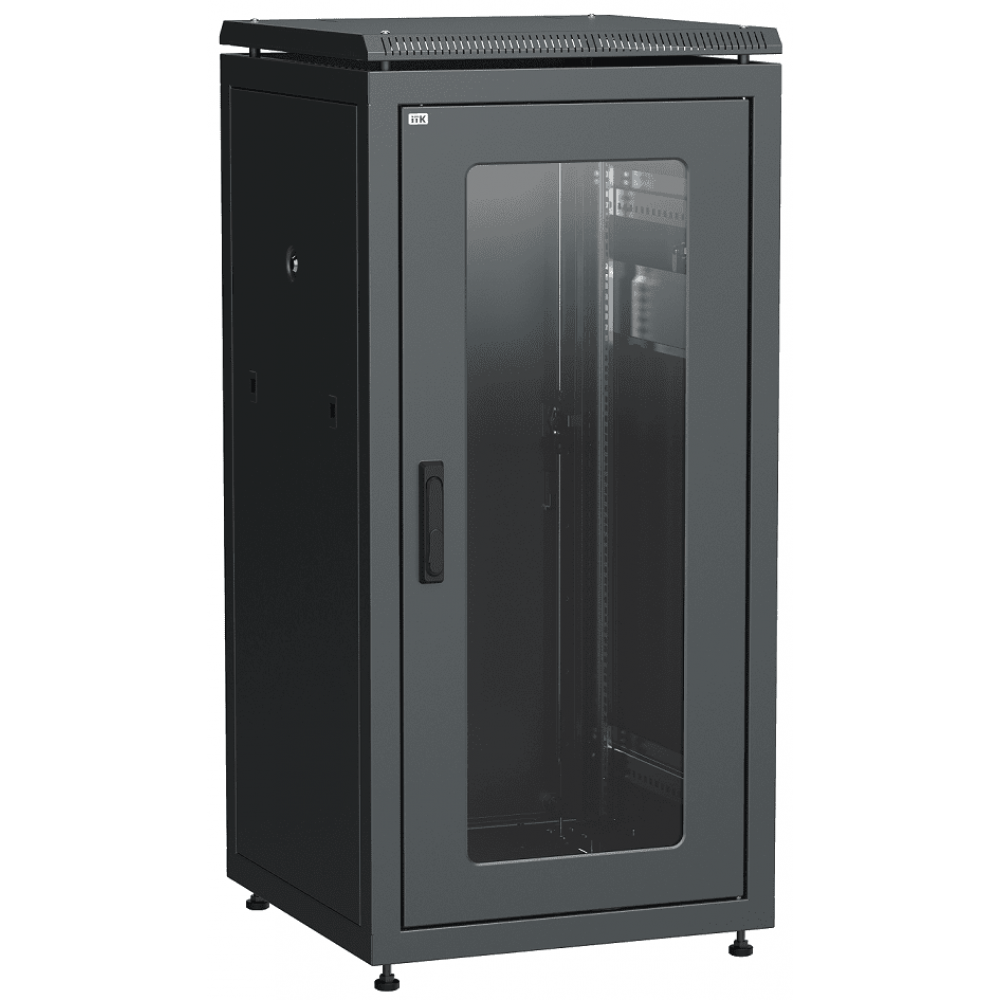 LN05-24U68-GM. Шкаф телекоммуникационный 19 напольный 24U. ITK