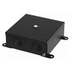 Коробка металлическая черная 150х150х60 (70-0380-9005). Коробка металлическая. Промрукав