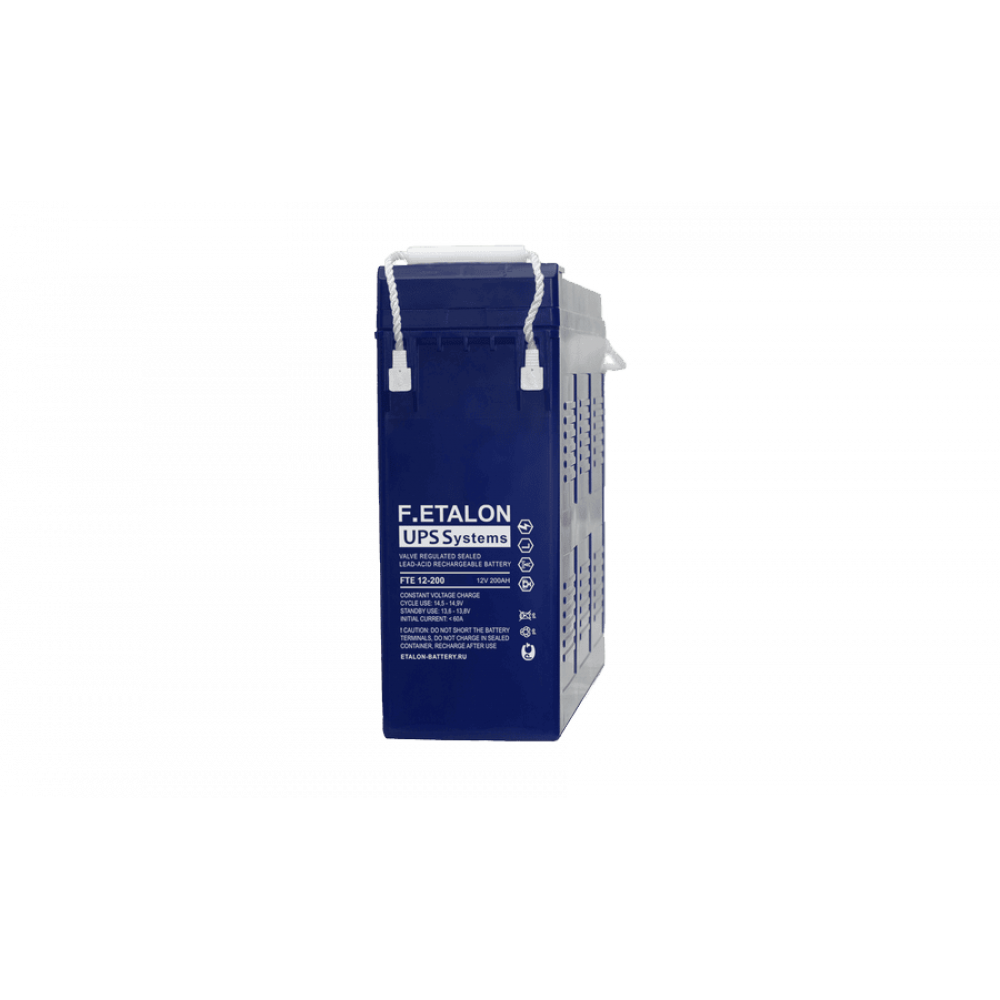 F.ETALON FTE 12-200. Аккумулятор герметичный свинцово-кислотный. ETALON