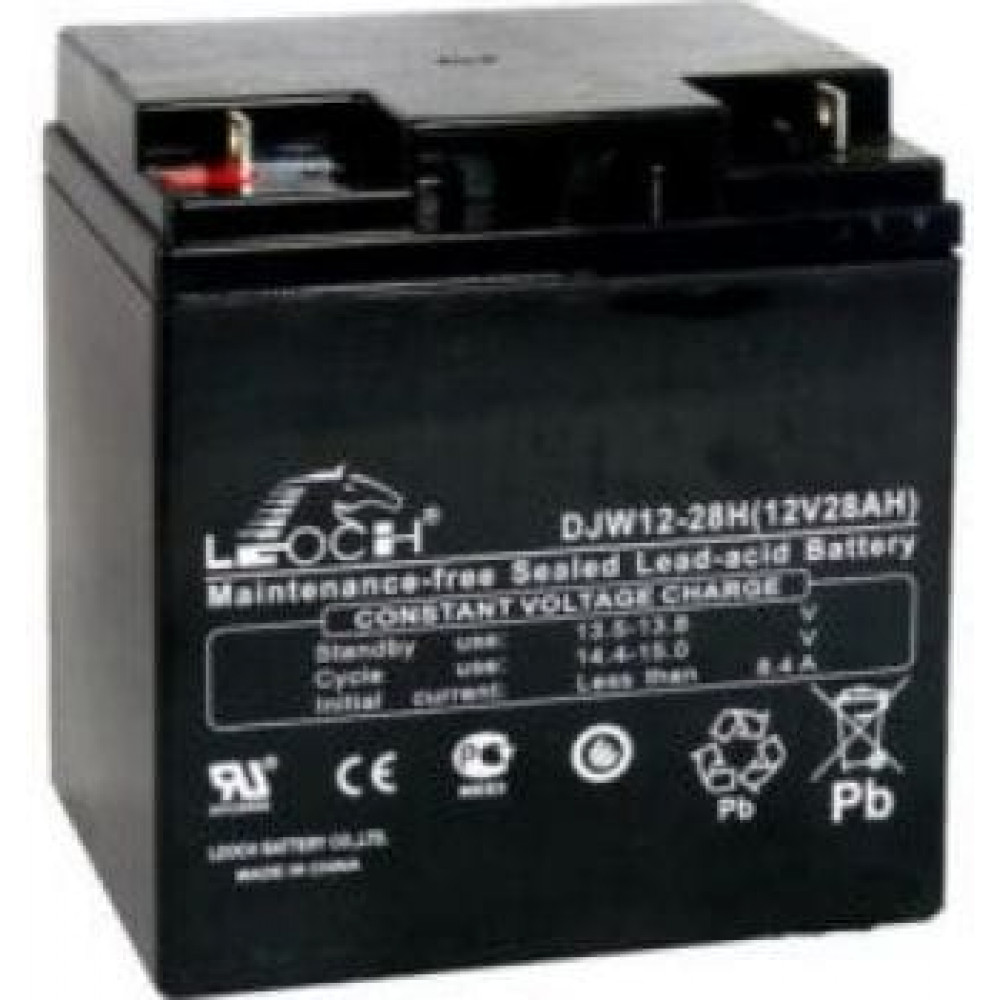 LEOCH DJW12-24H. Аккумулятор герметичный свинцово-кислотный. LEOCH