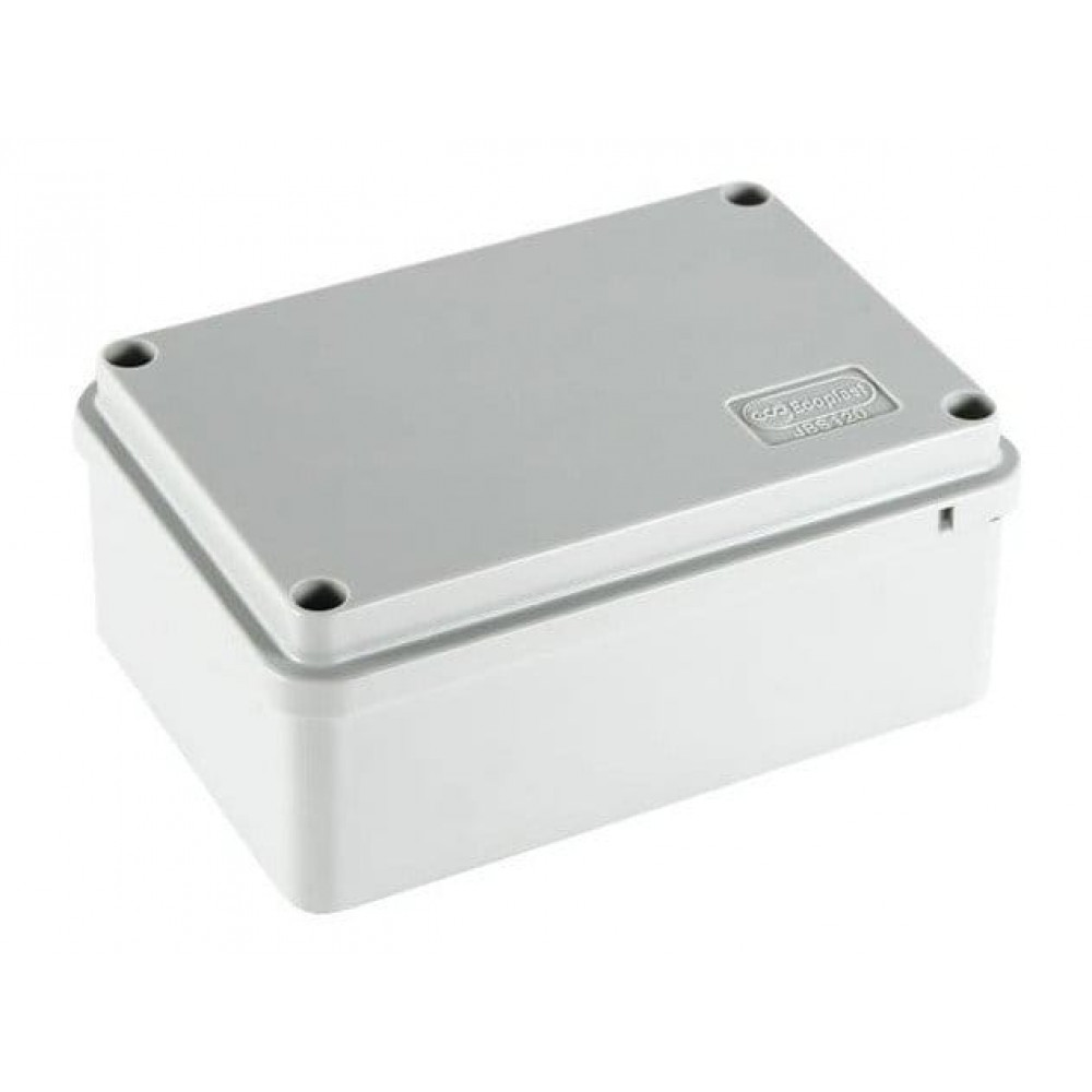 Коробка BJB/JBS120 120х80х50, 6 вых., IP56, серая (44058HF). Коробка монтажная, без галогена. Экопласт