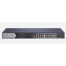 DS-3E0520HP-E. Коммутатор с питанием POE. Hikvision