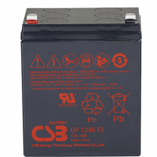 CSB GP 1245(16W) F2. Аккумулятор герметичный свинцово-кислотный. CSB