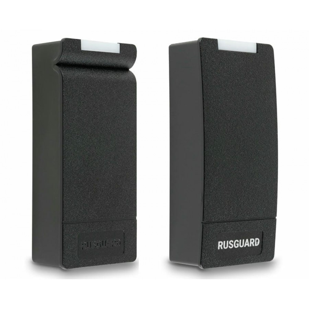R10-EHT (Black+Grey). Считыватель со встроенным контроллером. RusGuard