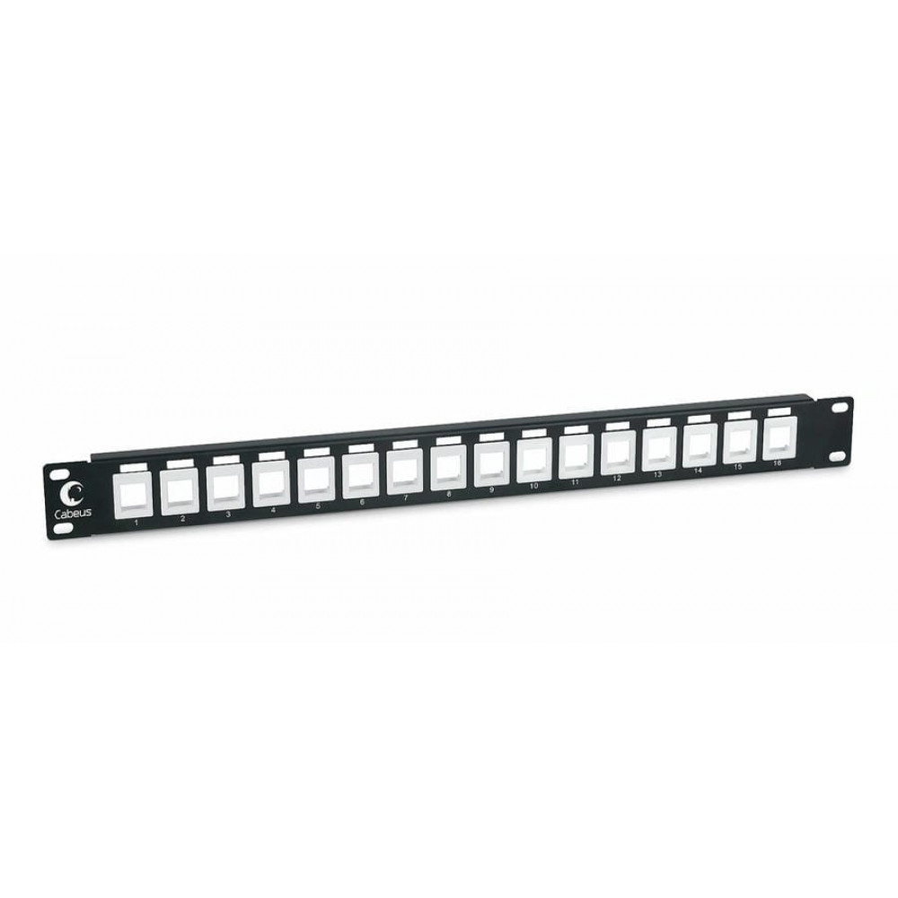 PLB-16 (7950c). Модульная патч-панель 19, 16 пор.. CABEUS
