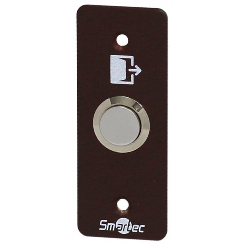 SP-EX143-BR. Кнопка металлическая, врезная. Smartec