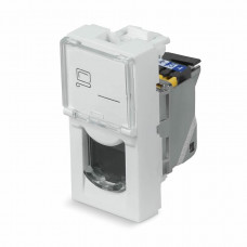 KJ-RJ45-Cat.6a-SH-180T-FP-L-22,5 (11846c). Вставка Keystone Jack RJ-45. CABEUS