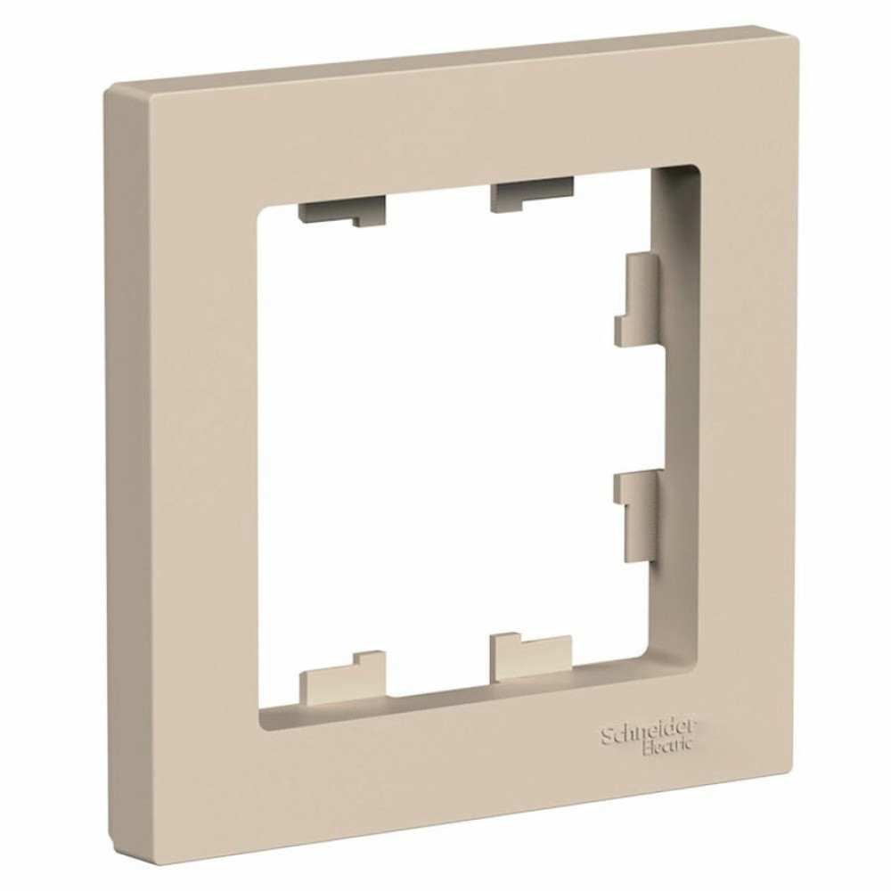 AtlasDesign рамка 1-местная, песочный (ATN001201). Рамка. Systeme Electric