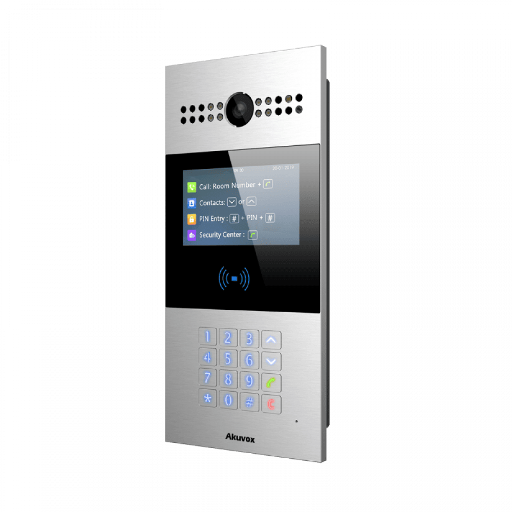 R28A IW. Вызывная панель подъездного IP-домофона. AKUVOX