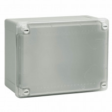 Коробка ответвительная с гладкими стенками IP56, 120х80х50 (53920). Коробка ответвительная с гладкими стенками и матовой крышкой. ДКС