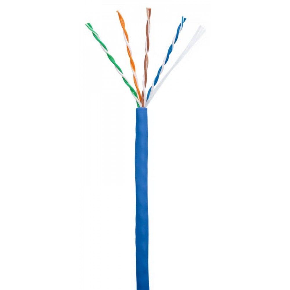 U/UTP 4pair, Cat5e, In, PVC (CCA-UU004-5E-PVC-BL). Кабель «витая пара» (LAN) для структурированных систем связи. NETLAN