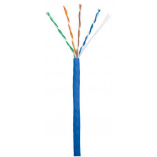 U/UTP 4pair, Cat5e, In, PVC (CCA-UU004-5E-PVC-BL). Кабель «витая пара» (LAN) для структурированных систем связи. NETLAN