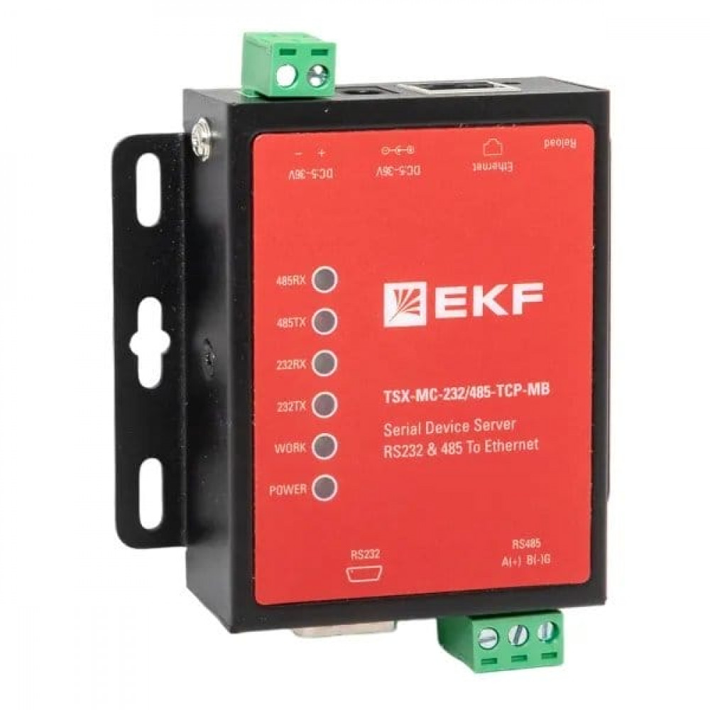 TSX-MC-232/485-TCP-MB. Преобразователь RS-232/485 в Ethernet. EKF