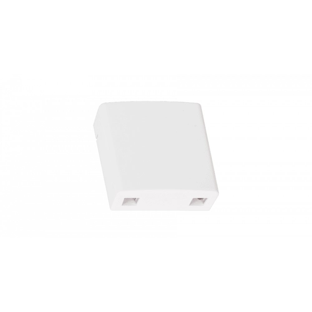 NMF-WO2-BLANK-CS-WT. Корпус настенной розетки. NIKOMAX ESSENTIAL