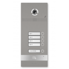 BI-04FBI SILVER. Вызывная панель IP-домофона. BAS-IP