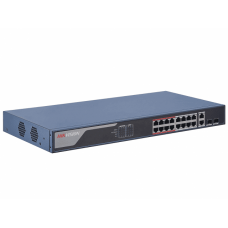 DS-3E1318P-EI. Коммутатор с POE. Hikvision