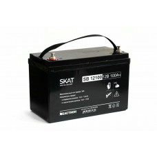 SKAT SB 12100 (2542). Аккумулятор герметичный свинцово-кислотный. Бастион