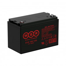 WBR EVX100-12G. Аккумулятор герметичный свинцово-кислотный. WBR