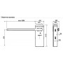 CAME GARD LT6 combo KIT. Комплект шлагбаума. CAME