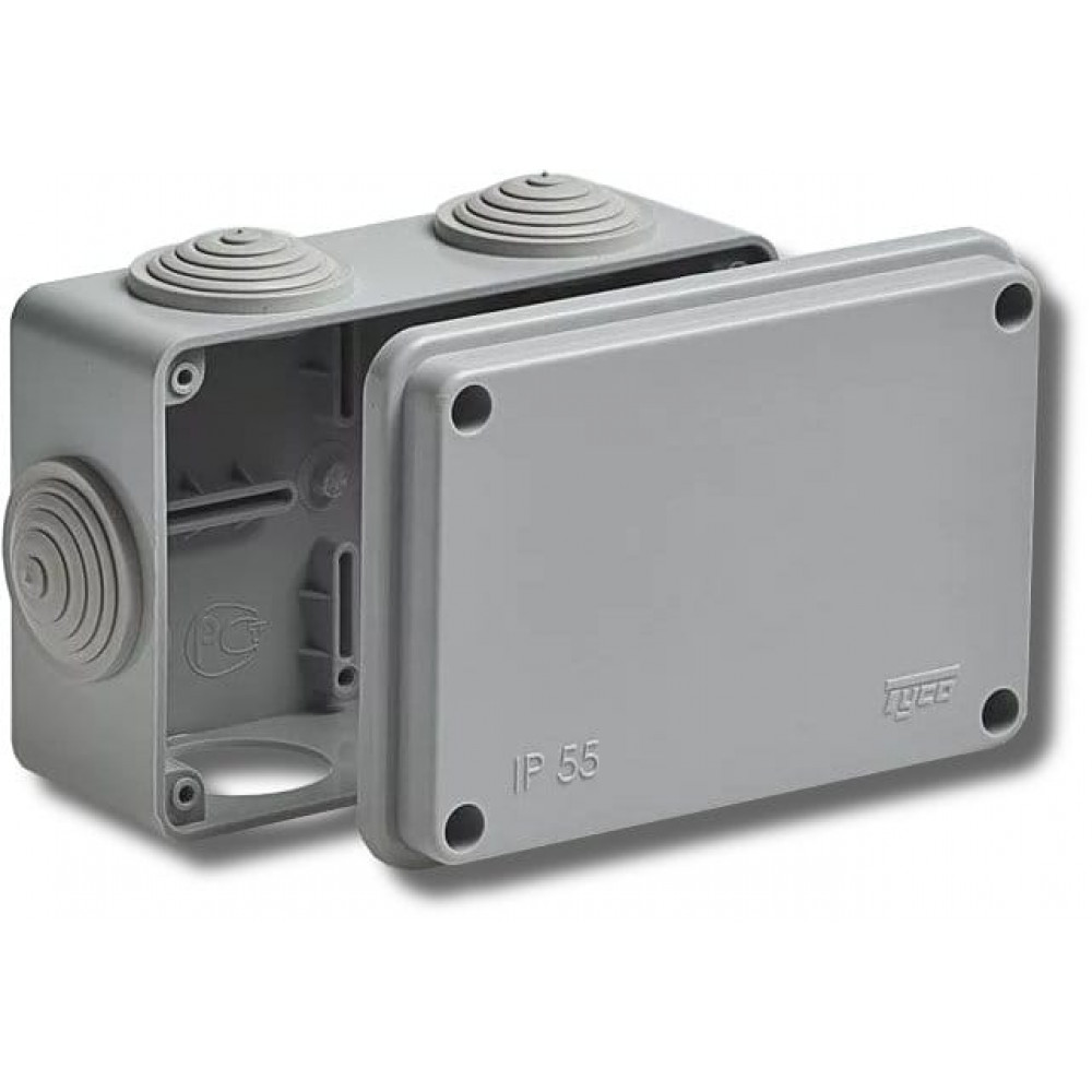 Коробка TYCO 120х80х50 (67051). Коробка ответвительная. RuVinil