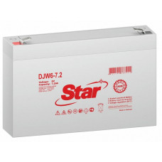 STAR DJW6-7.2. Аккумулятор герметичный свинцово-кислотный. STAR