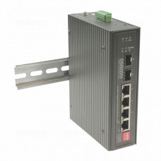 SW-80402-I. Коммутатор с питанием по PoE. OSNOVO