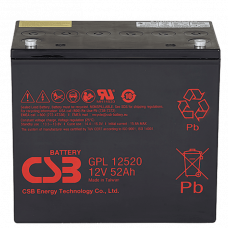 CSB GPL 12520. Аккумулятор герметичный свинцово-кислотный. CSB