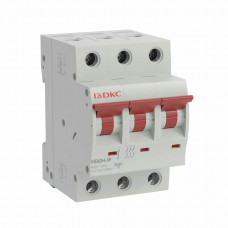 YON max MD63H 3P 50А 10кА C (MD63H-3PC50). Автоматический выключатель. ДКС