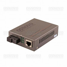 OMC-100-11S5b. Медиаконвертер оптический. OSNOVO