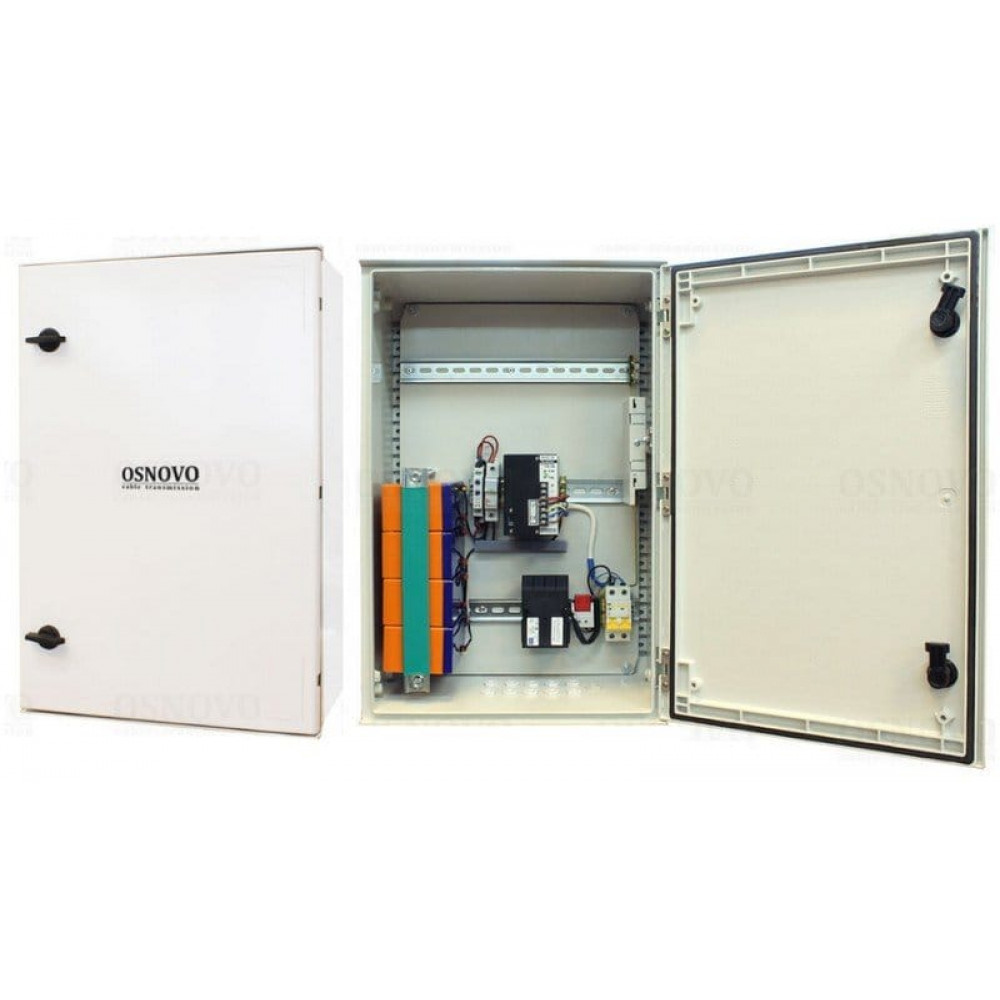 OSP-46TB1. Кросс оптический уличный в монтажном шкафу. OSNOVO