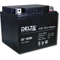 Delta DT 1240. Аккумулятор герметичный свинцово-кислотный. Delta