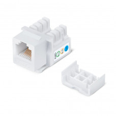 KJ-RJ12-90 (7957c). Вставка Keystone Jack. CABEUS
