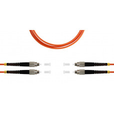 Патч-корд ВО MM(OM2), FC/UPC-FC/UPC, 3.0мм, duplex, LSZH, 1м (09-12001). Патч-корд волоконно-оптический. SUPRLAN
