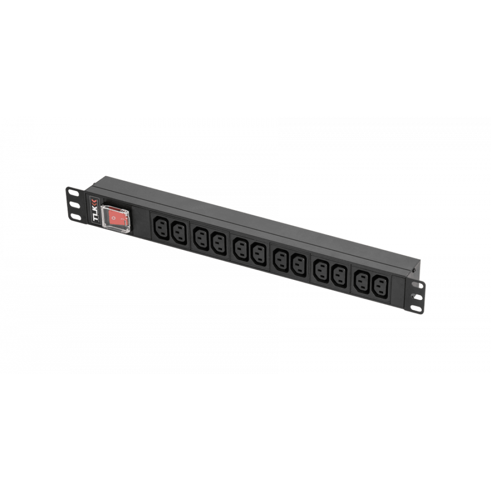 TLK-RSA12-MTF-01-BK. Блок розеток 19. NIKOMAX