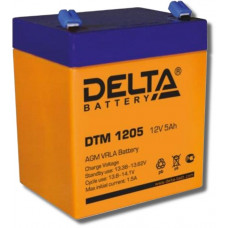 Delta DTM 1205. Аккумулятор герметичный свинцово-кислотный. Delta